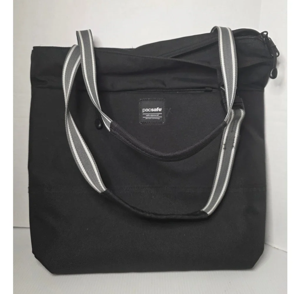 Pacsafe Tote Bag One Size Black Fair Slingsafe LX-series